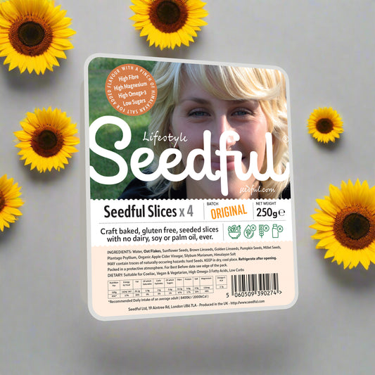 7 x 275 g SEEDFUL Super Seed Scheiben (4 Scheiben pro Packung)