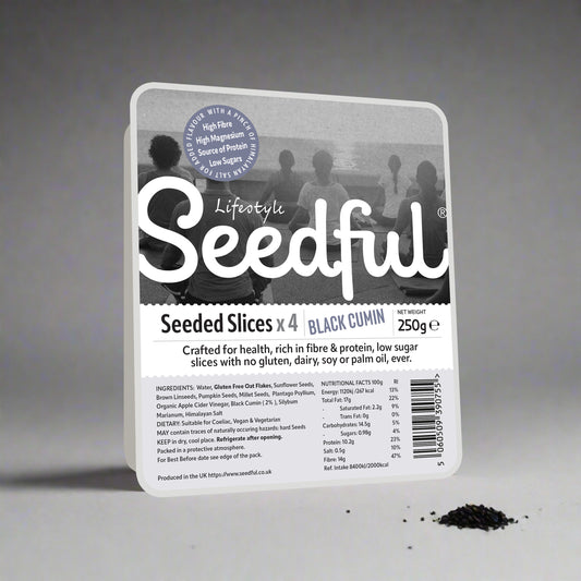 1 x 250g SEEDFUL Slices with Black Cumin ( 4 Slices Each Pack )