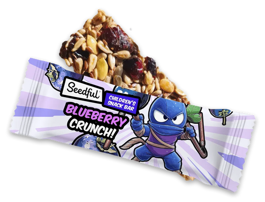 SEEDFUL Blueberry Crunch Bar 40g ( Children's Snack Bar )