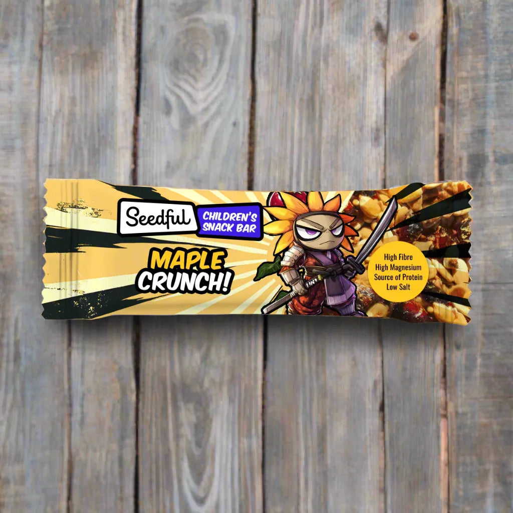 SEEDFUL Maple Crunch Bar 40g ( Children's Snack Bar )