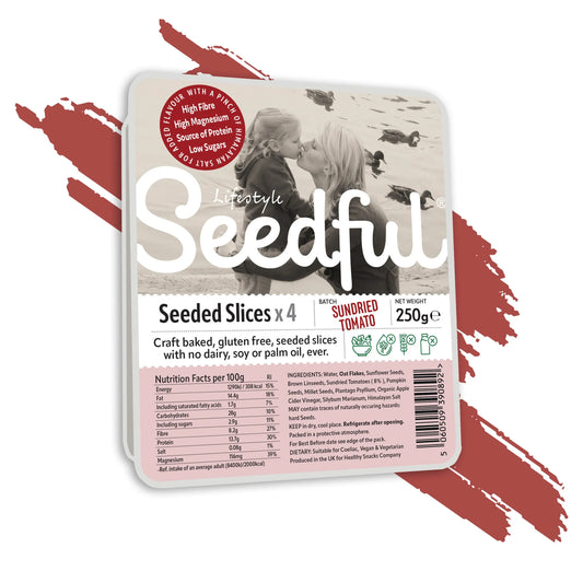 1 x 250g SEEDFUL Slices with Sundried Tomatoes ( 4 Slices Each Pack )